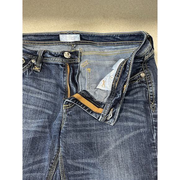 Houston 20X Low Rise Slim Fit Boot Cut Jeans Women’s 35x33 Embellished Western - Picture 8 of 11